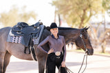 New! Deanna Rail Shirt, Mauve - Country Scene Saddlery and Pet Supplies