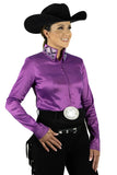 New! Hobby Horse Women Shiloh Crystaled Taffy Western Show Blouse - Country Scene Saddlery and Pet Supplies