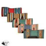 36” X 34” Wool Top Contoured Memory Felt Bottom Saddle Pad - Country Scene Saddlery and Pet Supplies