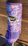 Patterned Boots- Pink Paisley A18. - Country Scene Saddlery and Pet Supplies