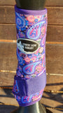 Patterned Boots- Pink Paisley A18. - Country Scene Saddlery and Pet Supplies