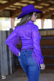 LUCKY SPARKLE & FRINGE PERFORMANCE SHIRT - Country Scene Saddlery and Pet Supplies