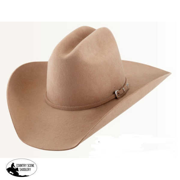 New! 3X Rodeo King Pro Pecan Western Hat