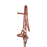New! Schneiders® Harness Leather Decorative Nose Side Pull - Country Scene Saddlery and Pet Supplies