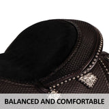New! Billy Royal® Studded Basketweave Show Saddle LT