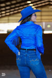 ROYAL SPARKLE & FRINGE PERFORMANCE SHIRT - Country Scene Saddlery and Pet Supplies