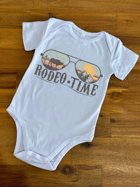 New! Country Onesie - Rodeo Time