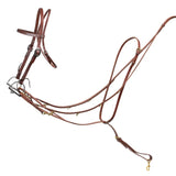 New Billy Royal Leather German Martingale – Hermann Oak - Training aids
