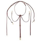 New Billy Royal Leather German Martingale – Hermann Oak - Training aids