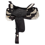 New! Billy Royal® Savanah Western Show Saddle – Entz & Basketweave Silver Saddle