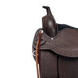New! Schneiders® Oiled Leather Western Trail Saddle 7 inch gullet and Full QHB - Country Scene Saddlery and Pet Supplies