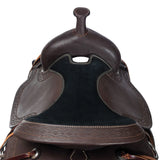 New! Schneiders® Oiled Leather Western Trail Saddle 7 inch gullet and Full QHB - Country Scene Saddlery and Pet Supplies