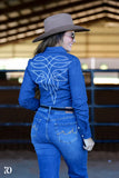 New! STRETCH DENIM STITCHED PERFORMANCE RODEO SHIRT - Country Scene Saddlery and Pet Supplies