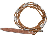 New! Billy Royal® Silver Plate Rectangle Ferrule Romel Reins 28oz Light - Country Scene Saddlery and Pet Supplies