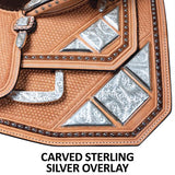 Billy Royal® Platinum Trifecta Sterling Show Saddle - Country Scene Saddlery and Pet Supplies