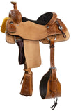 Circle Y 4433 PRCA team roping saddle Hermann Oak leather