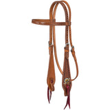 New! Silver Royal Bee Browband Headstall - Country Scene Saddlery and Pet Supplies