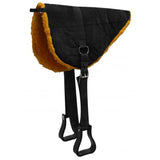 New! Showman Suede Leather Bareback Pad with Kodel Fleece Bottom - Country Scene Saddlery and Pet Supplies