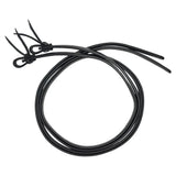 New! Billy Royal® Black Leather Western Show 5/8" Split Reins - Country Scene Saddlery and Pet Supplies