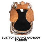 New! Schneiders® Cody II Western Silver Show Saddle