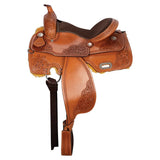 New! Schneiders® Wyatt II Tooled All Around Saddle - Country Scene Saddlery and Pet Supplies