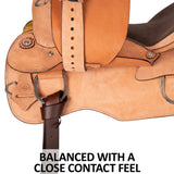 New! Schneiders® Roughout Western Work Saddle - Country Scene Saddlery and Pet Supplies