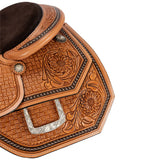 NEW! Billy Royal® Elite Floral Tooled Western Show Saddle - Western Saddles → Show Saddles