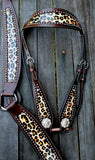 CSS Cheetah Inlay Tackset- - Country Scene Saddlery and Pet Supplies
