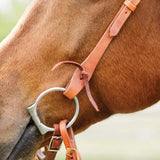 New! Schneiders® Harness Leather Browband Headstall with Tie Ends - Country Scene Saddlery and Pet Supplies