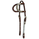 New! Schneiders® Two Ear Silver Plated Western Show Headstall - Country Scene Saddlery and Pet Supplies
