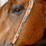 New! Schneiders® Two Ear Silver Plated Western Show Headstall - Country Scene Saddlery and Pet Supplies