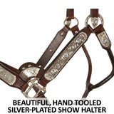 New! Schneiders® Dixie II Show Halter with Lead - Country Scene Saddlery and Pet Supplies