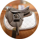 New! Schneiders® Leather and Felt English Half Pad - Country Scene Saddlery and Pet Supplies