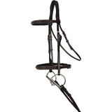 New! Schneiders® Pro Series Classic Hunter Bridle with Fancy Stitching - Country Scene Saddlery and Pet Supplies