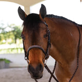 New! Schneiders® Pro Series Classic Hunter Bridle with Fancy Stitching - Country Scene Saddlery and Pet Supplies