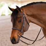 New! Schneiders® Pro Series Classic Hunter Bridle with Fancy Stitching - Country Scene Saddlery and Pet Supplies