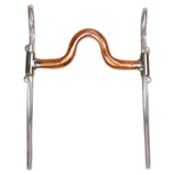 New! Schneiders® Medium Port Copper Mouth Grazing Bit with Engraved Cheeks - Country Scene Saddlery and Pet Supplies
