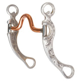 New! Schneiders® Medium Port Copper Mouth Grazing Bit with Engraved Cheeks - Country Scene Saddlery and Pet Supplies