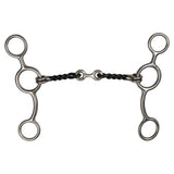 New! Schneiders® Twisted Wire Dog Bone Stainless Steel Snaffle Bit - Country Scene Saddlery and Pet Supplies