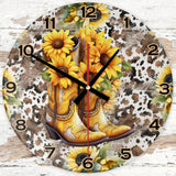 New! Clock - - - Design 26 - Country Scene Saddlery and Pet Supplies