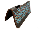 Showman ® 31" x 32" Nylon Printed Top Contoured Felt Bottom Saddle Pad - Country Scene Saddlery and Pet Supplies