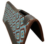 Showman ® 31" x 32" Nylon Printed Top Contoured Felt Bottom Saddle Pad - Country Scene Saddlery and Pet Supplies