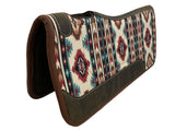 Showman ® 31" x 32" Nylon Printed Top Contoured Felt Bottom Saddle Pad - Country Scene Saddlery and Pet Supplies