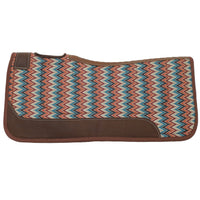 New! Showman 31" x 32" Shockwave Contoured Saddle Pad with Felt Bottom