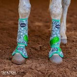 New! DADDY'S MONEY WITH SPARKLE VELCRO SPLINT BOOTS (PAIR) - Country Scene Saddlery and Pet Supplies