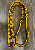 CSS Custom Nylon Sports Reins- Preorder Open - Country Scene Saddlery and Pet Supplies