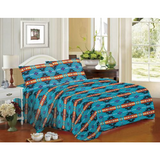 4PC King Size Navajo Print Sheet Set. - Country Scene Saddlery and Pet Supplies