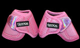 New! TACKTICAL™ PETAL PINK SPARKLE SPLINT BOOTS - Country Scene Saddlery and Pet Supplies