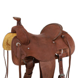 New! Showman Legacy Series Roughout Roping Saddle