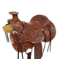 New! Double T Amarillo Wade Style Saddle - 16 Inch